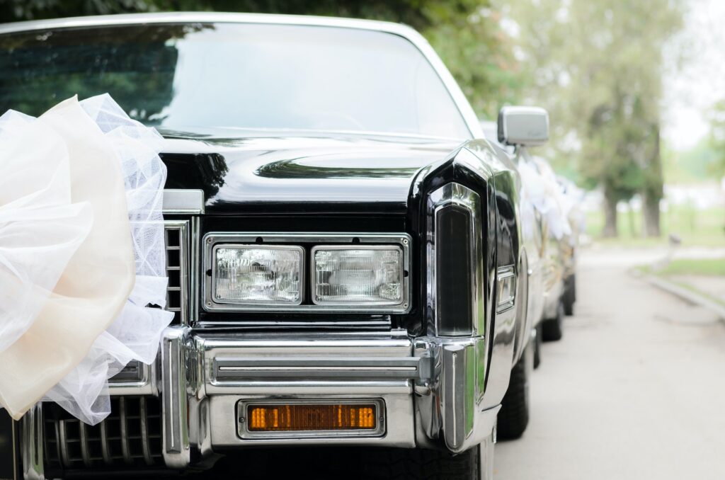 wedding black car